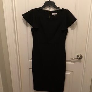 Calvin Klein Black Midi Dress